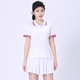Nghiêng áo thể thao váy ngắn nữ mùa hè chống gió đại học là váy tennis hoang dã mỏng nữ mùa hè phiên bản Hàn Quốc của quần lửng áo khoác lining nữ Trang phục thể thao