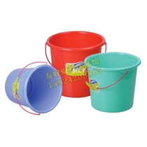 Thickened plastic bucket portable household bucket washing bucket water storage bucket bathing bucket with lid bucket large bucket large water bucket