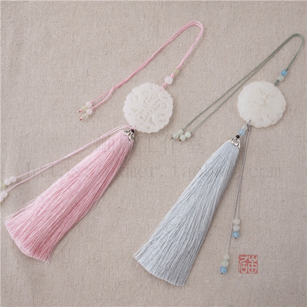 Ancient style photography jade - clothing jade tapes tapes flowing waist with powder ash