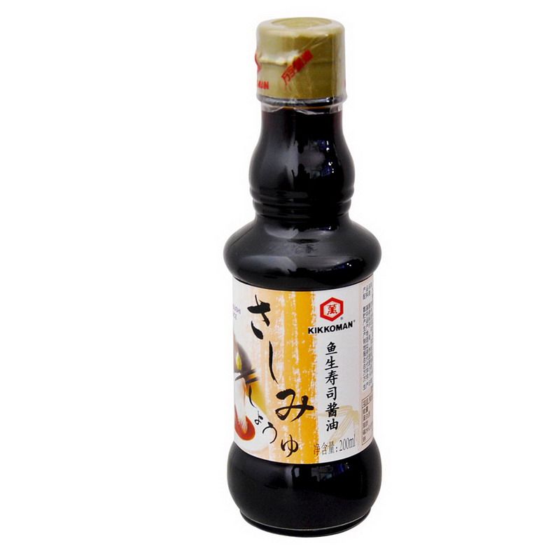【天猫超市】万字酱油（龟甲万）鱼生寿司酱油200ml/瓶刺身酱油