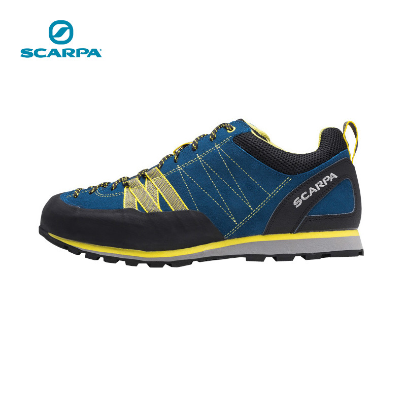 SCARPA 男款低帮徒步鞋-Crux 72052-350