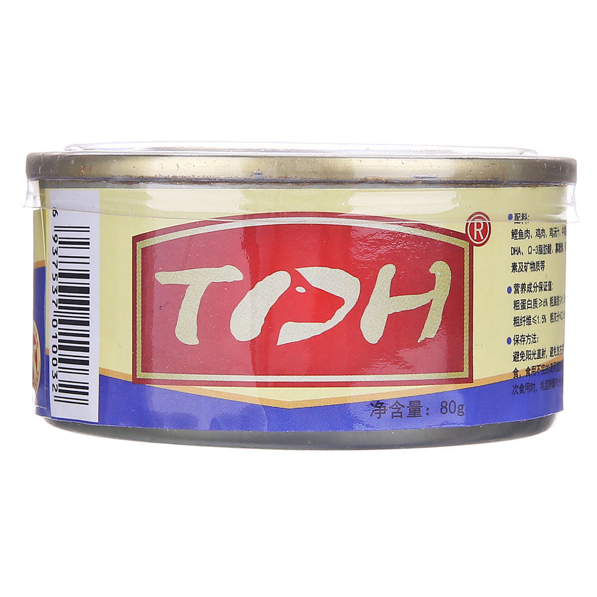 宠物猫罐头 天地荟 鲣鱼猫罐头80g 猫湿粮 猫用鲜封包 拌饭湿粮包