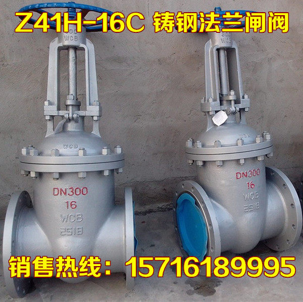 Z41H-16C 25C cast steel flange gate valve steam pipeline gate valve DN25 40 50 65 80 DN100