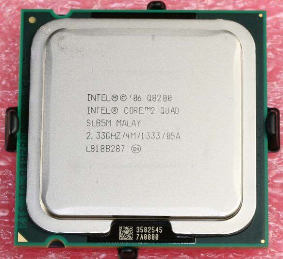 Intel Core 2 quadcore q8200 2 33g 4M 1333 775 needle desktop computer CPU