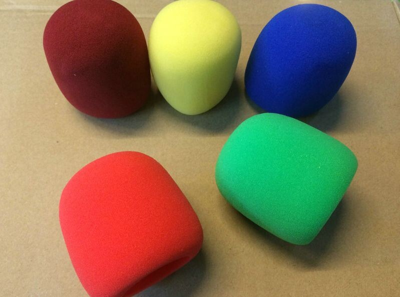 Thickened performance dedicated microphone sleeve KTV special microphone sponge cover dust cover windproof cover