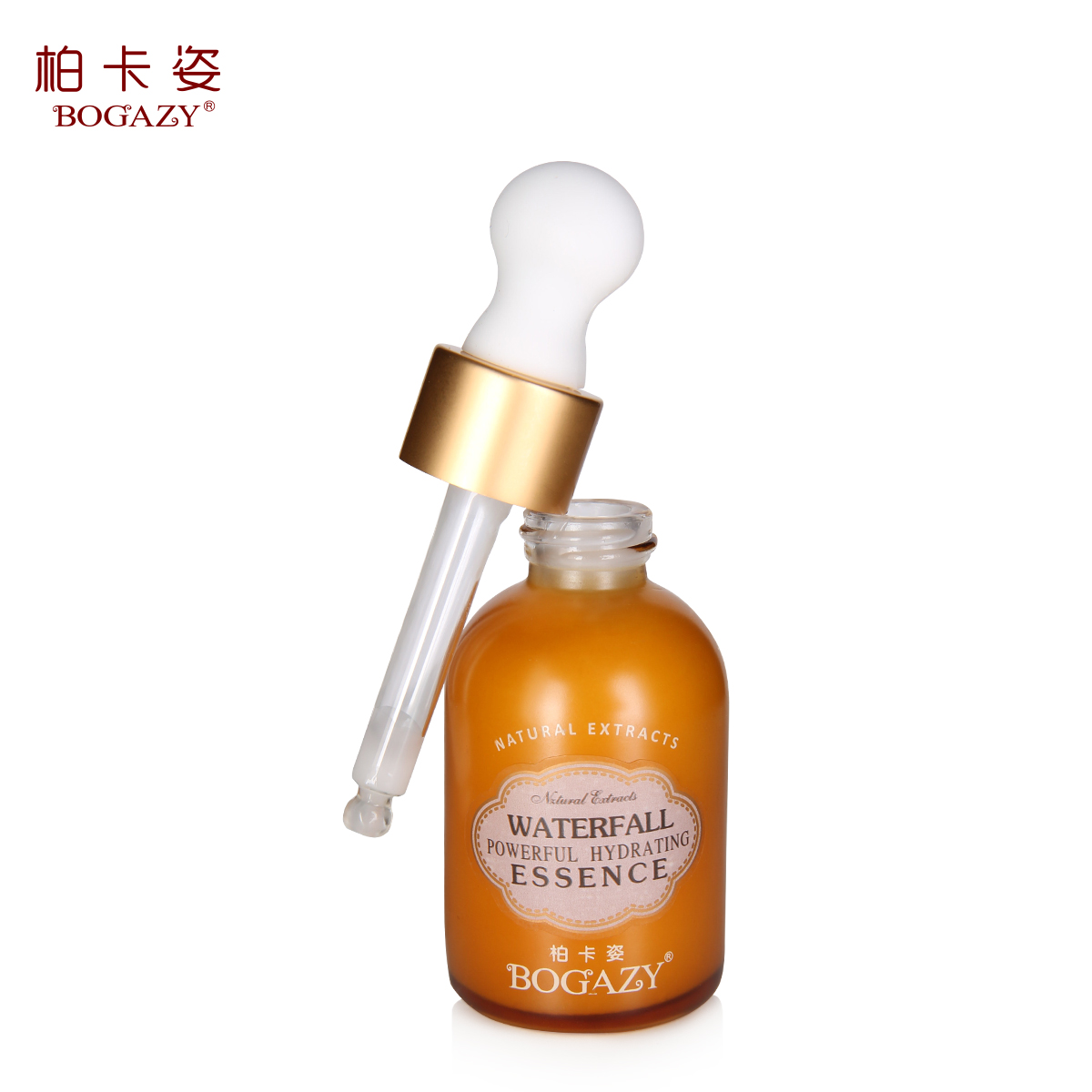 Bogazy/柏卡姿水瀑布密集补水精华25ml 拍拍乳保湿补水紧致精华新