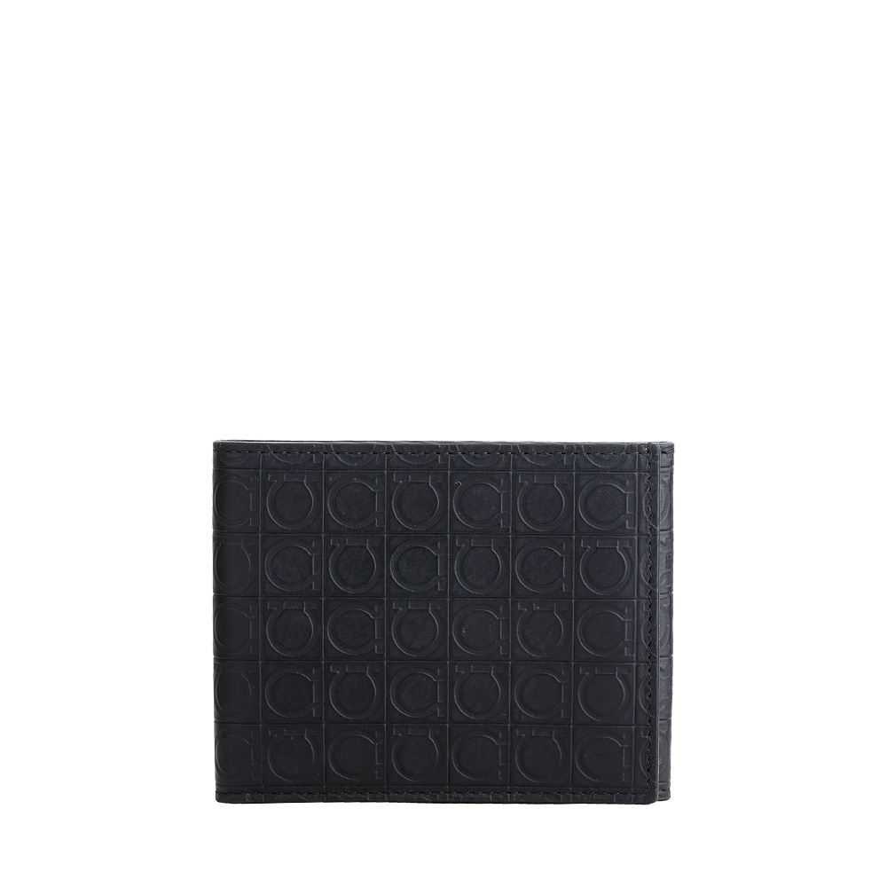 Ferragamo/菲拉格慕男士三折钱包 669483 王府井百货