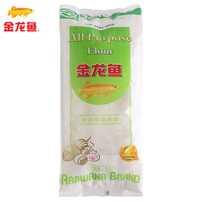 【天猫超市】金龙鱼 多用途麦芯粉1kg 烘培粉