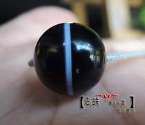 Natural primary color first-line pharmacist agate Dabao handstring accessories scattered beads DIY wenplay accessories 16MM round beads