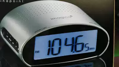 Special offer European clock control radio Alarm clock Clock radio Large screen digital display radio