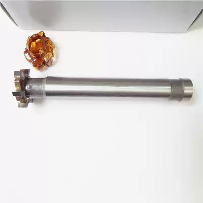 Taiwan imported welded tungsten steel straight shank T-shaped knife cemented carbide T-shaped milling cutter inlaid alloy T-shaped knife 60-120