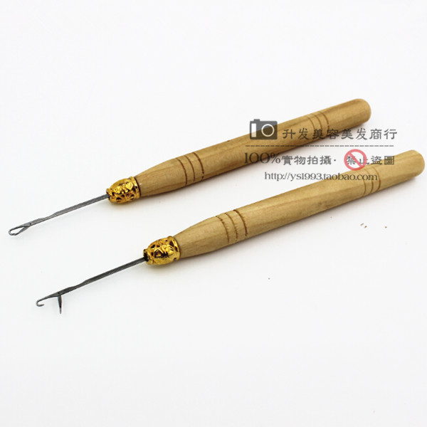 Special wooden handle for hair extension Crochet wig Crochet hair hook Crochet hair hook Crochet hair tool