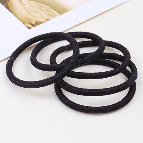 Korea Practical High Elastic Hair Accessories Head Flower Tie Hair Holster Seamless Hair Circle Hair Rope Head Rope Rubber Band Headwear