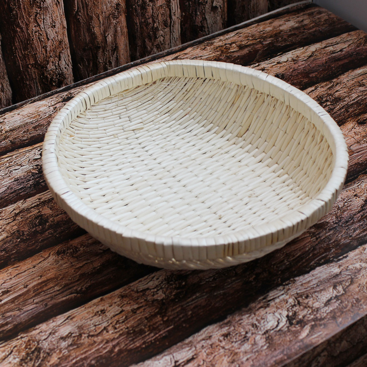 Lito collect basket dry nut fruit bread food display basket supermarket new round diameter 28 height