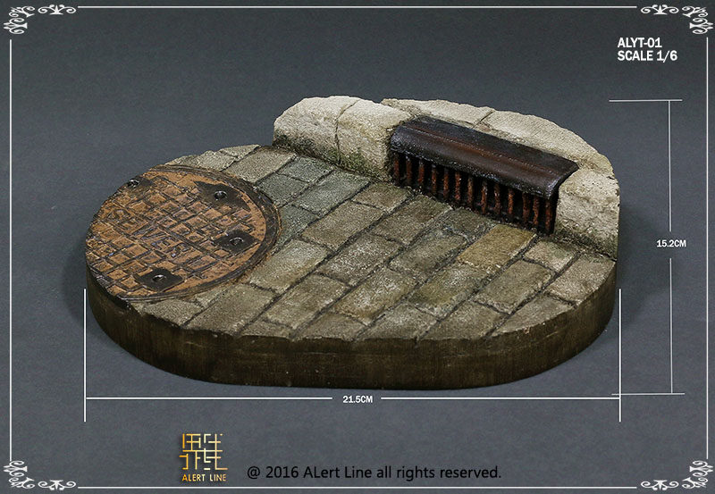 Eight-foot Alert Line boundary playing mode 1 6 Street Scene on street station