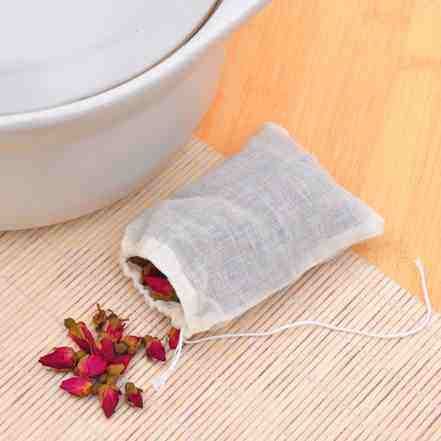 Pure cotton 8*10cm fried bag teabag pocket pocket pouch pouch halogen bag bag in pocket pocket