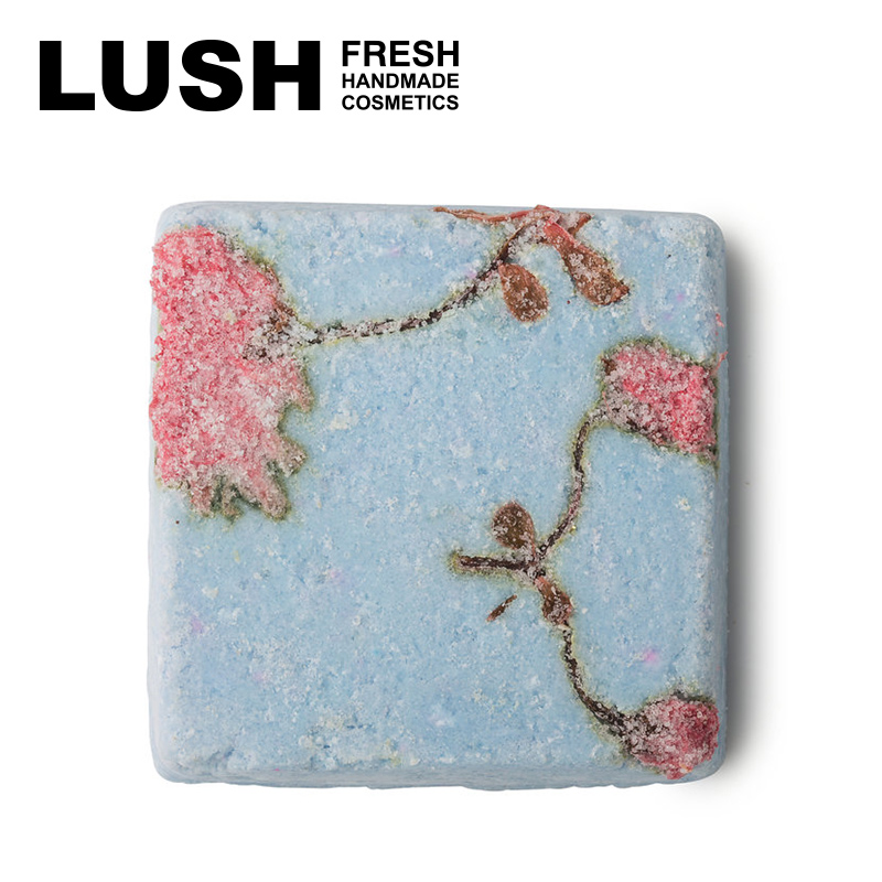 LUSH岚舒 英国正品 柠檬香薰磨砂芭 温和去角质 精油 补水沐浴