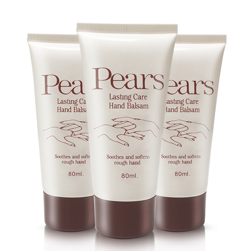 Pears梨牌滋润护手霜套装80mlX3  滋润柔滑保湿补水提亮肤色