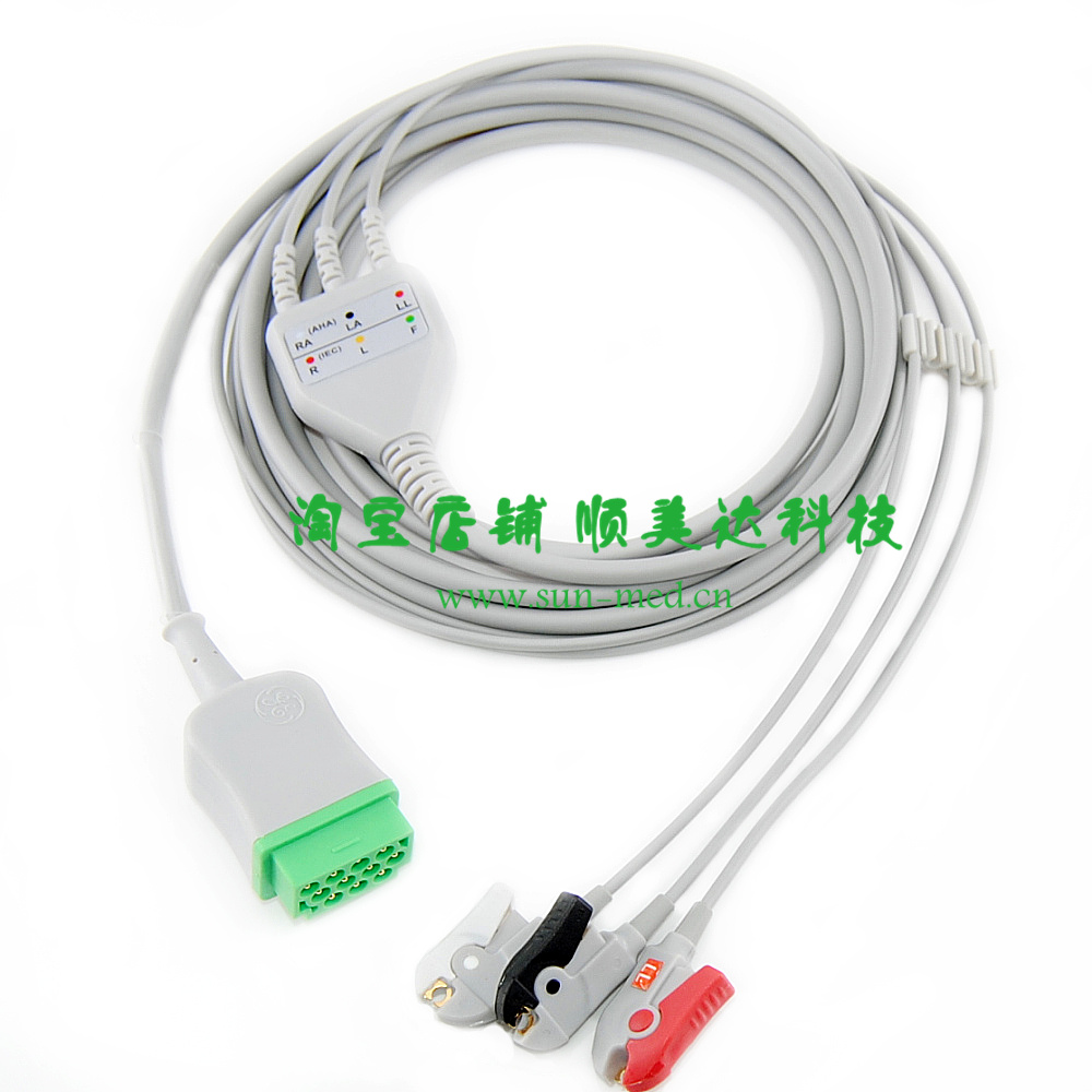 GE Dash2000 2500 3000 4000 5000 B20 B30 Monitor core conductivity wire 3 guide