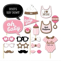 Creative popularity Baby boy Baby BOY GIRL birthday party to blame for the styling props party decorations to take photos