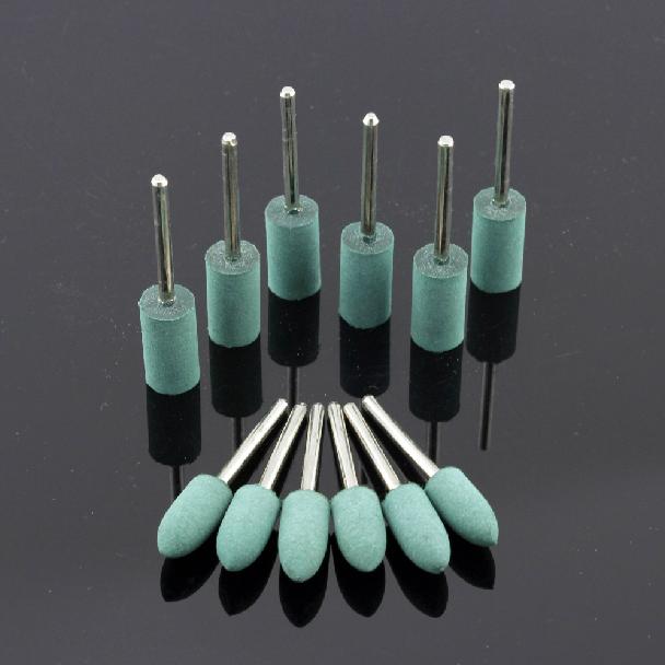 High-grade rubber grinding head Rubber grinding head Jade metal rubber polishing grinding head Cylindrical peach-shaped