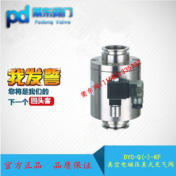Manufacturer supply vacuum electromagnetic pressure differential inflatable valve DYC-Q20 KF vacuum pressure difference valve pressure differential inflatable valve