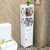 Bathroom rack toilet side cabinet side cabinet toilet floor closet waterproof toilet storage shelf