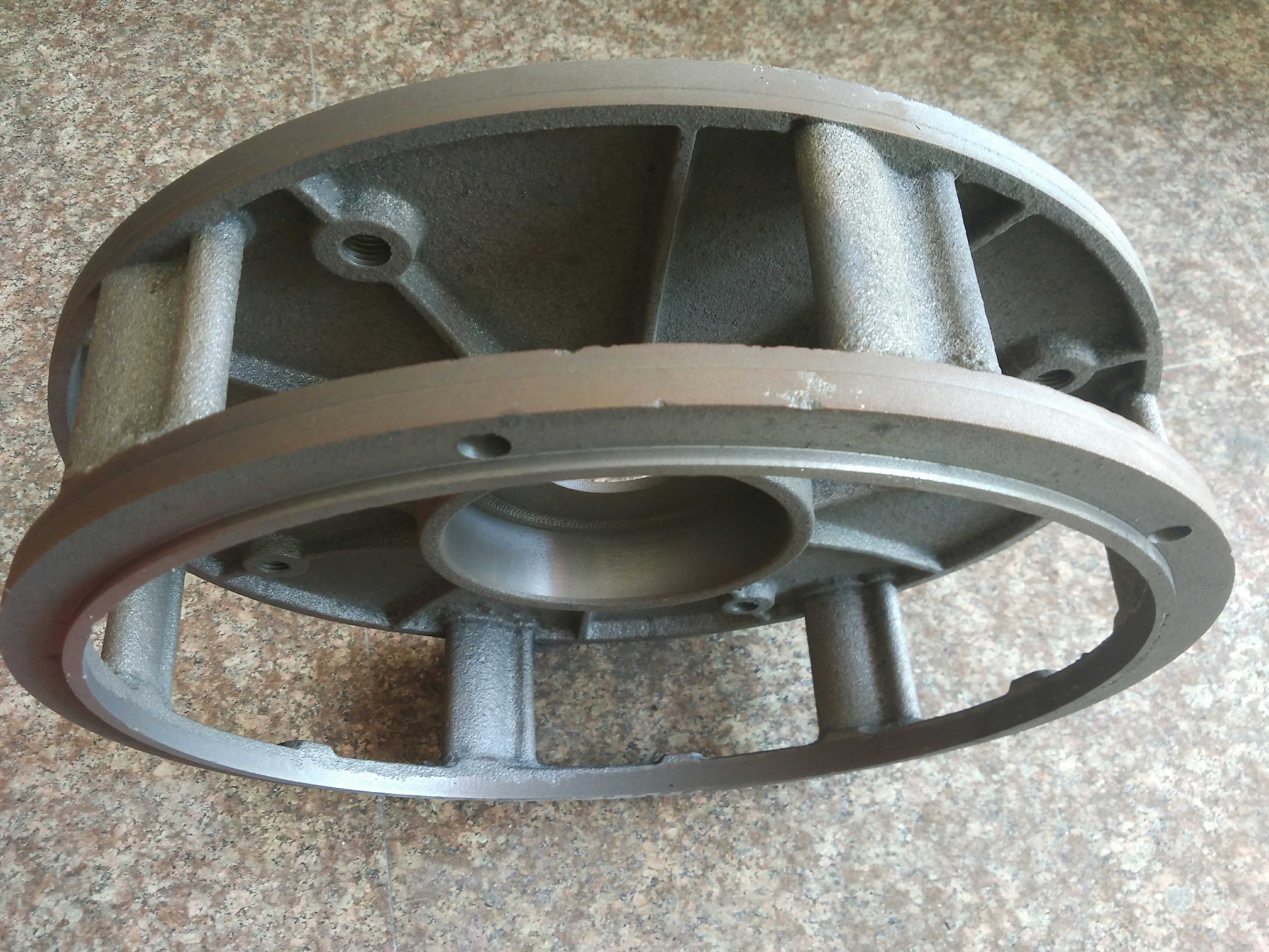 30kw double bearing bell mouth type front cover single layer dual interface brush generator front cover