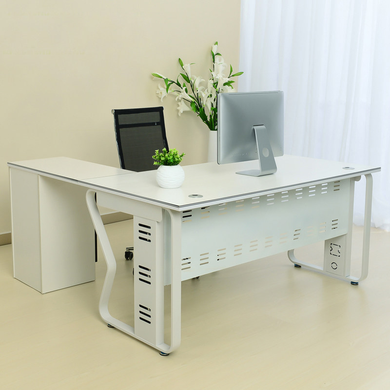 Shenzhen office furniture minimalist fashion owner table big class desk manager table single position desk computer desk new