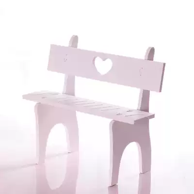 Mini park chair small stool photography photo props home living room accessories partition hanging foot doll accessories