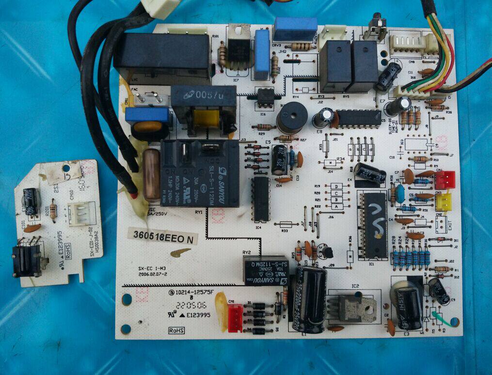 Oaks air conditioning computer board SX-EC 1-M3 10214-12575F SX-EO1-J-02 set