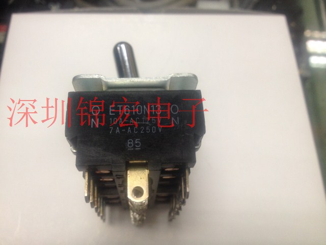Supply unmanned button switch 6 knife dual throwing switch ET610N13 18 foot 2