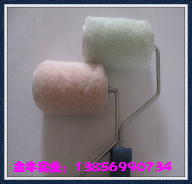 Glass fiber resin roller brushed glass fiber special 4-inch roller brush brush