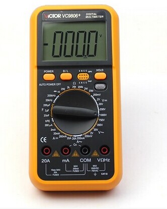 Original victory precision 4 1 2 digit multimeter multimeter VC 98.06 million can table