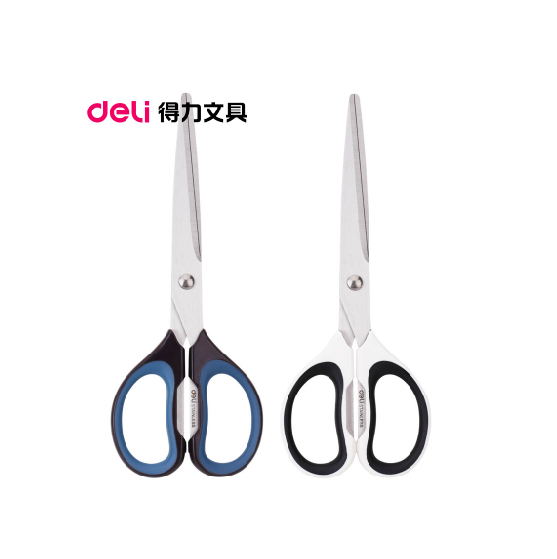 Able 6058 Scissors Long Blade Scissors Soft Glue Handle Office Stationery Supplies Scissors Handmade Class Able Scissors