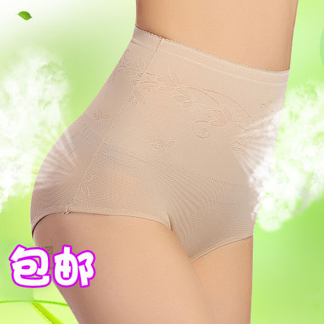 Female summer ultra-thin breathable high waist super strong no-dent underpants plastic body pants slim waist beauty body underpants slim fit Tie pants