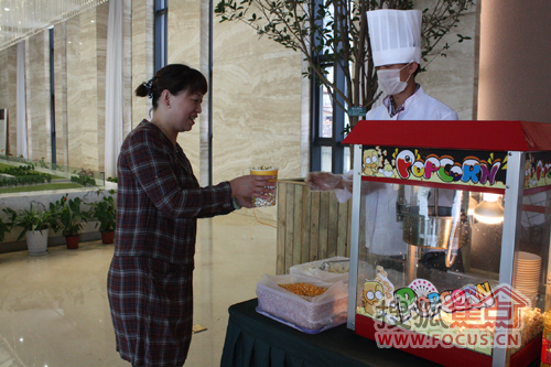 Beijing Birthday Party Building Wedding Games Family Day Warm-up Popcorn Making Popcorn Machine