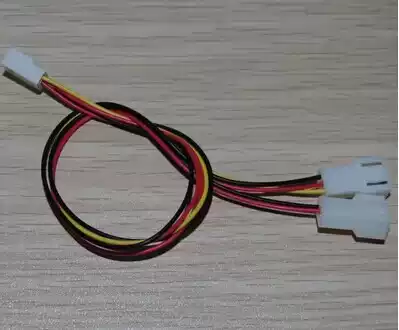 3-pin fan one point two adapter line 3p one point two fan adapter line CPU double fan one point two adapter line