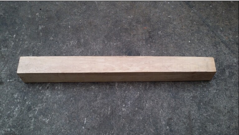 Length 400X width 35X width 35mm square wood ventilation duct white iron sheet processing rosewood and hard and tough