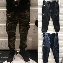 Hong Kong Chaoshop CHOCOOLATE Autumn winter mens multiple pockets 100 lap tooling casual pants PT 6060