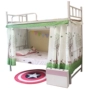 phòng 1,1 / 1,5 m Học sinh ký túc xá rèm đơn giản chiếc giường tầng lớp vỏ che chắn bức màn vải tiểu bụi - Bed Skirts & Valances rèm vải giường
