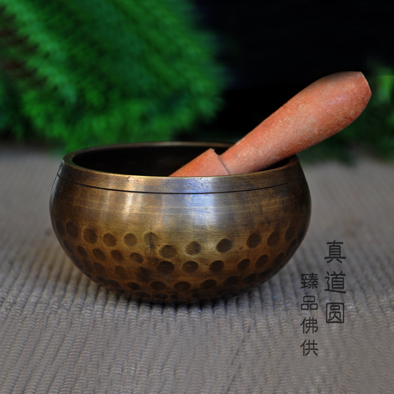 Nepalese pure copper hand-made good sound Buddha sound bowl singing bowl No. 4 one
