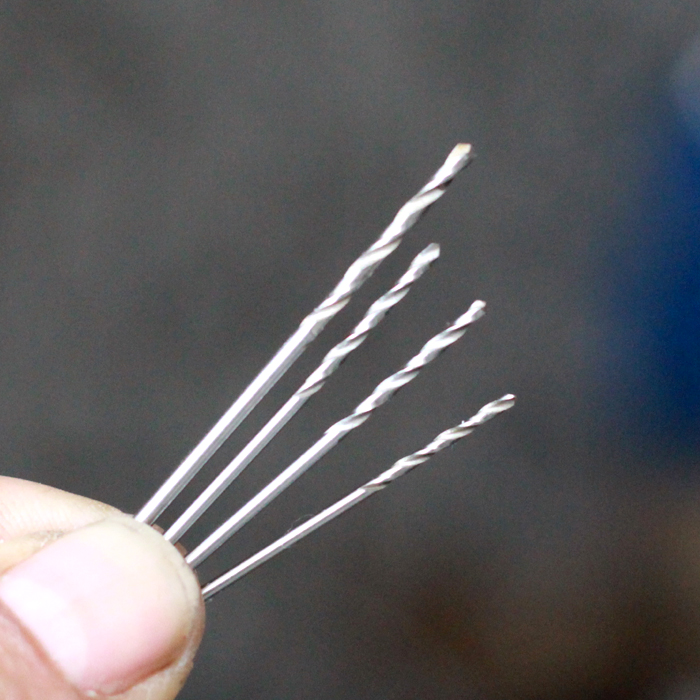 Full grinding 6542 high-speed steel straight handle twist drill bit drill flower drill wood bodhi hardwood Buddha beads can drill iron
