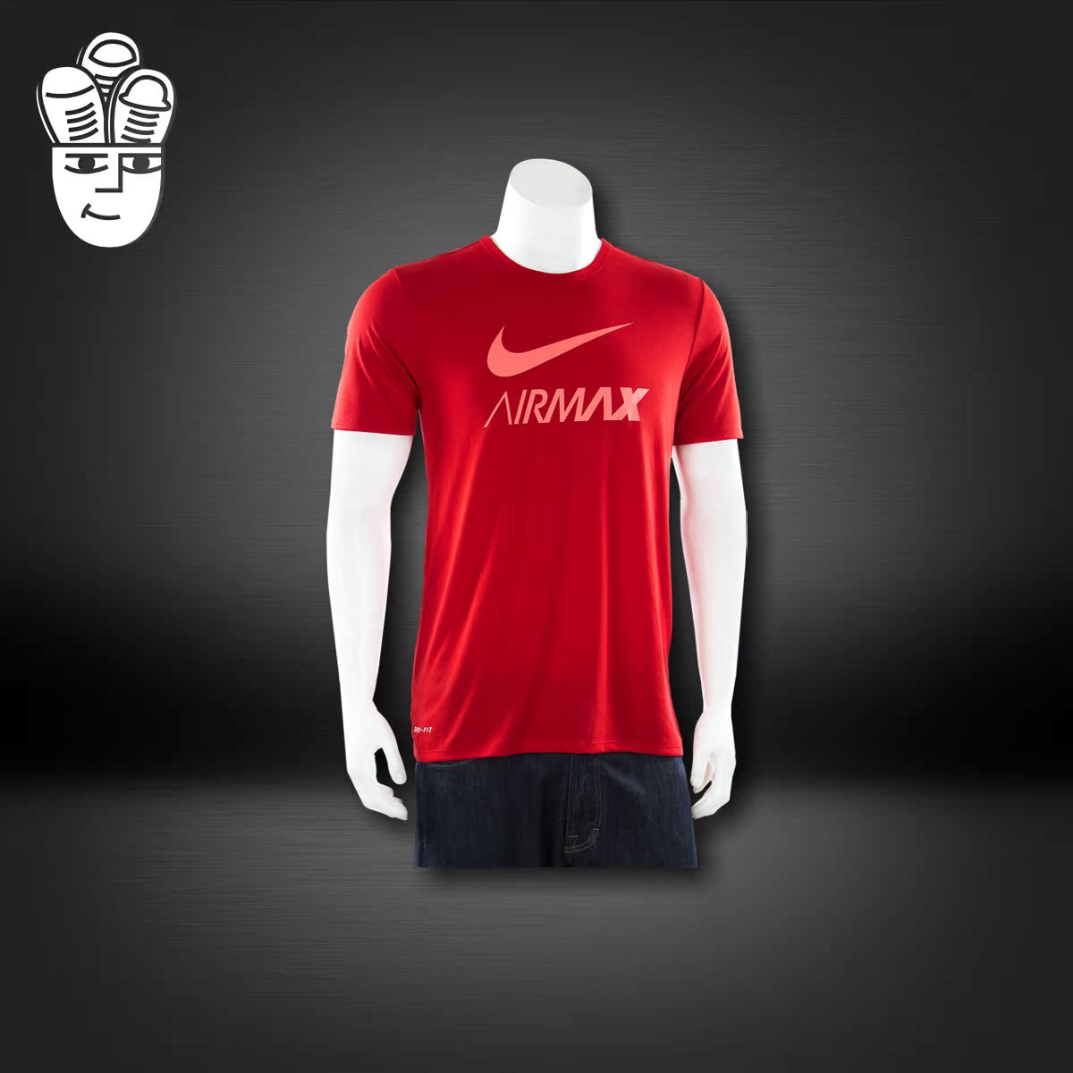 Nike Run Air Max (Dri-FIT) 耐克男子运动T恤 舒适透气速干