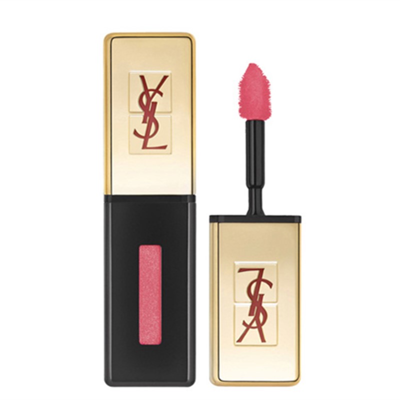 YSL/圣罗兰镜光黑管唇釉 液体唇膏唇蜜口红持久保湿润色11/12/201