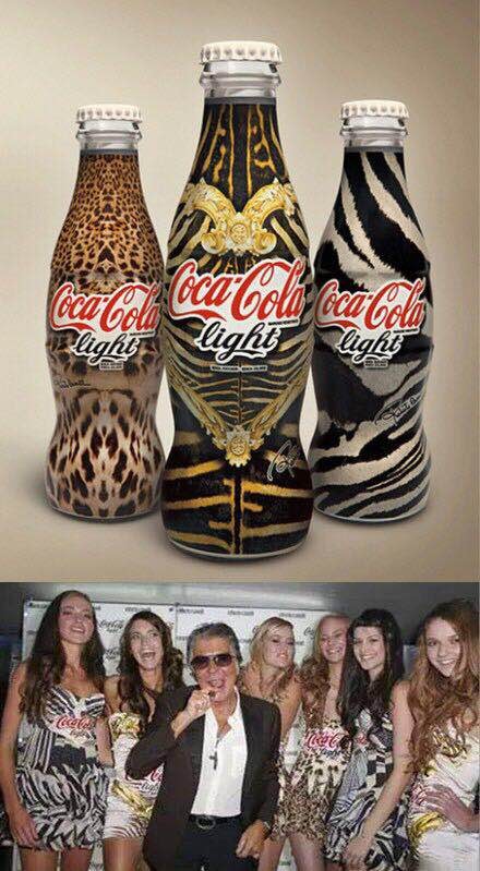 Coca-Cola Tiger strike BAO WEN Zebra Art Limited Collection Bottle (Send a UK BAO WEN Set)