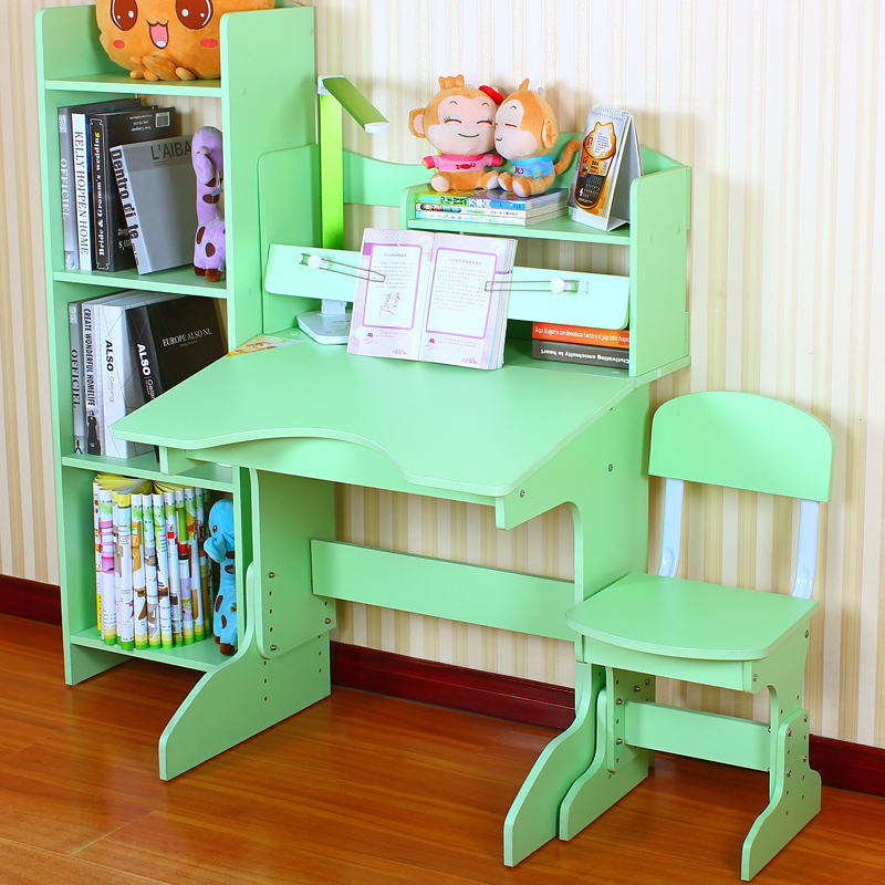 Primary school children study table and chairs suit children desk desk can lift desk overture and tasteless family desk