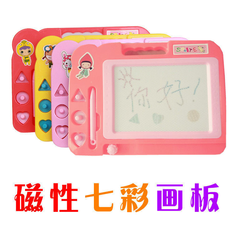 Durable 112 colored magnetic drawing board baby puzzle toy children not dirty handwriting board graffiti board free of mail