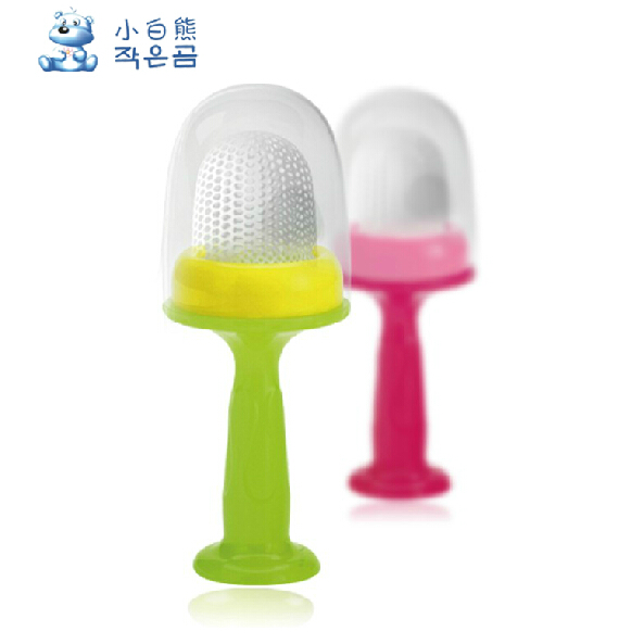 韩国小白熊宝宝餐具系列 09059 婴儿咬咬袋
