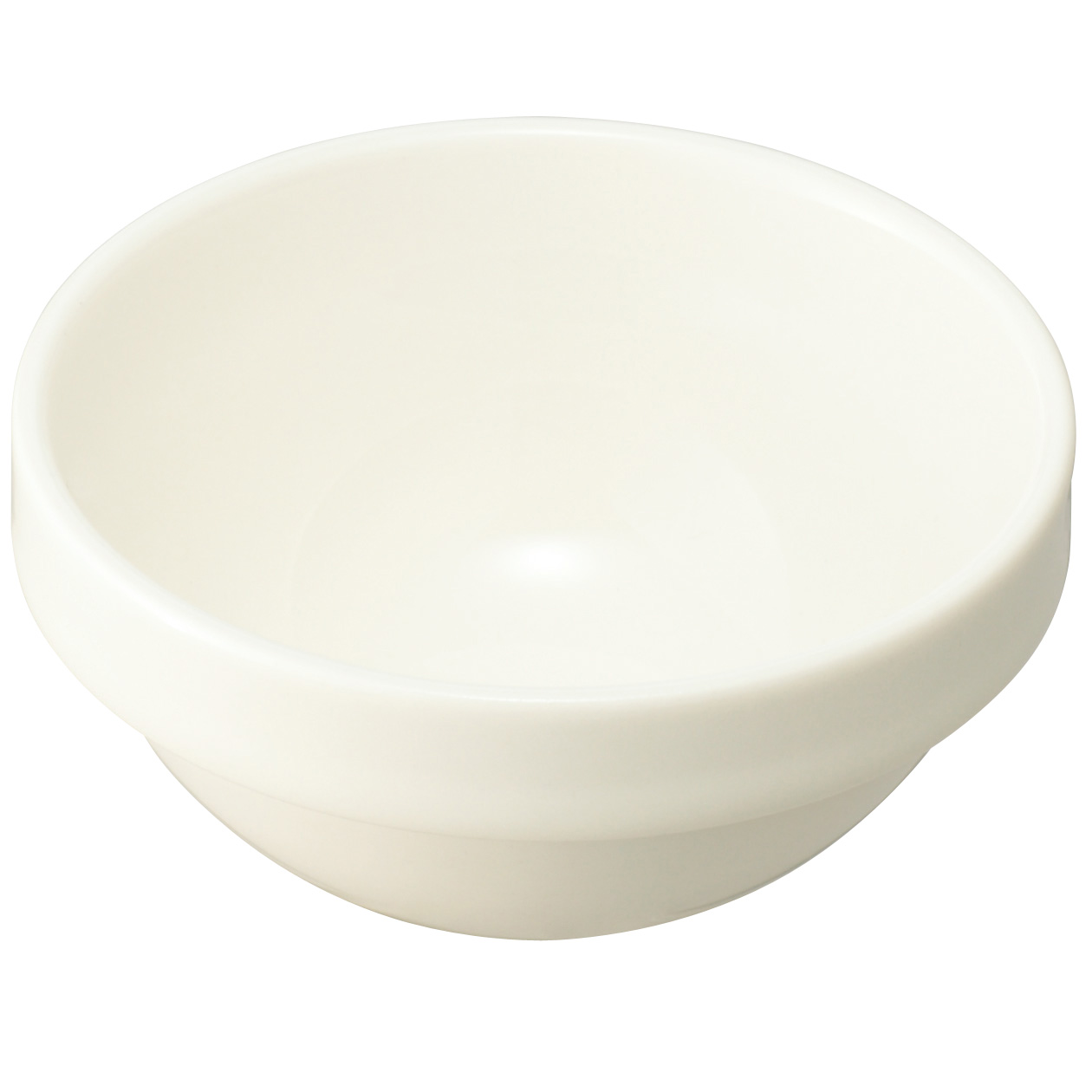 无印良品MUJI 米色瓷罗叠盆